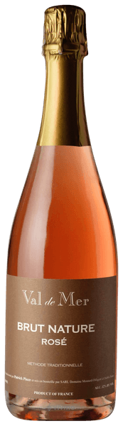 Val de Mer French Sparkling Brut Nature Rose Fashion