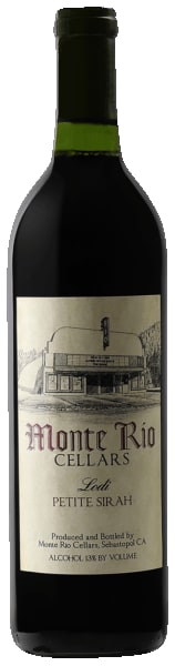 Monte Rio Cellars Petite Sirah Lodi 2021 Online