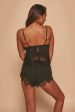 WW x Charlotte McKinney Siena Lace Trim Vest & Short Set Hot on Sale