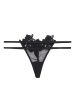 WW x Charlotte McKinney Alyssa Floral Applique Thong Sale