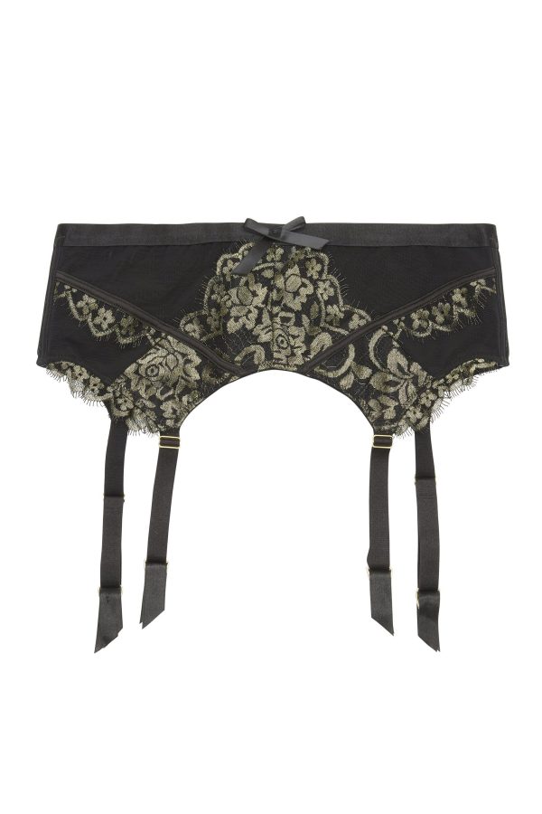 Peek & Beau Empress Gold lace suspender Supply