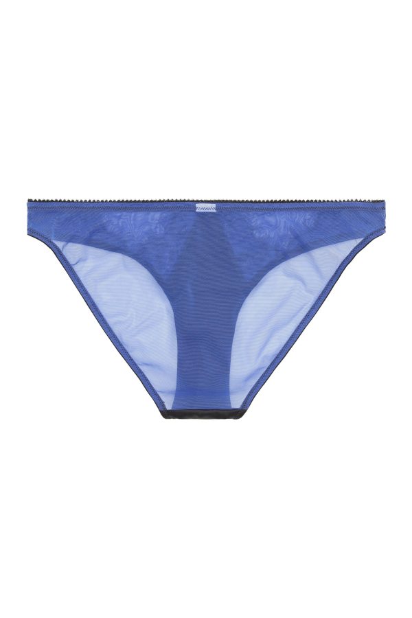 Indigo Curve Lace Picot Brief Sale