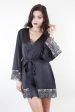 Amelia Embroidered Net Robe Sale