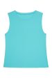 Cotton Knot Front Vest Blue Sale