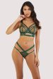 Regent Green Mesh Cross Over Brazillian Hot on Sale