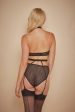 Wolf & Whistle Avis Fishnet and Lace Cut Out Body Online now