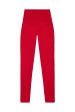 High Waist Leggings Red on Sale