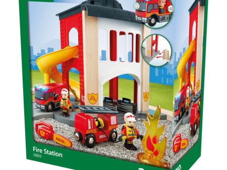 Fire Station 12 pcs For Cheap