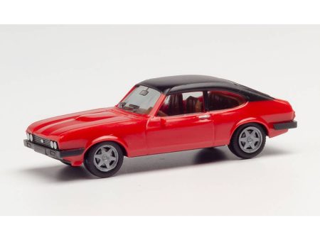 1 87 Ford Capri II mit Vinyldach Red Sale