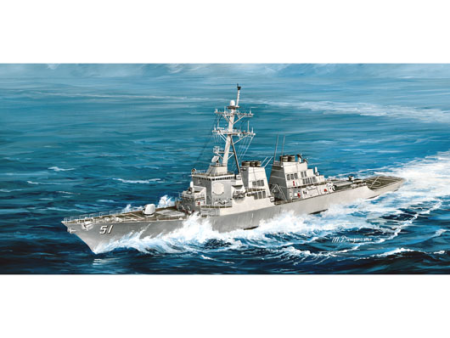 04523 1 350 USS Arleigh Burke DDG51 Plastic Model Kit Fashion