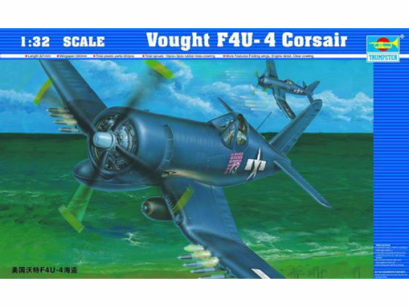 02222 1 32 US Vought F4U4 Corsair Plastic Model Kit For Cheap