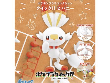 Pokemon Model Kit Quick!! 05 SCORBUNNY Online