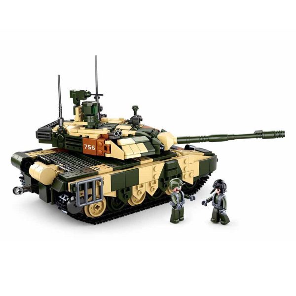 Model Bricks 758pc T90MS Battle Tank Discount