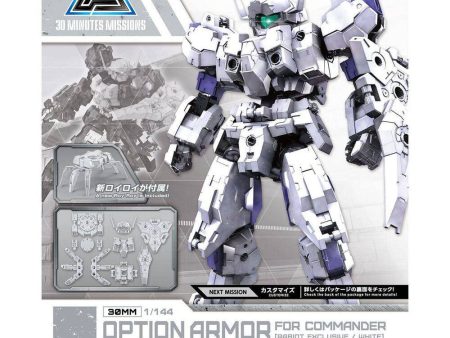 30MM 1 144 OPTION ARMOR FOR COMMANDER [RABIOT EXCLUSIVE   WHITE] Cheap