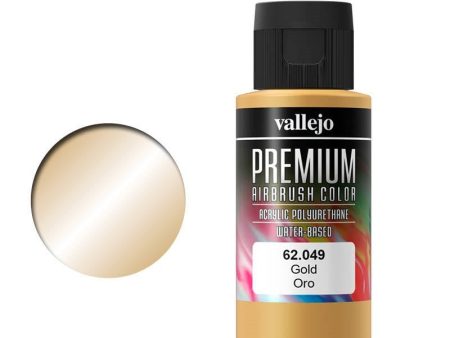 62049 Premium Colour Gold 60 ml Acrylic Airbrush Paint Online Sale