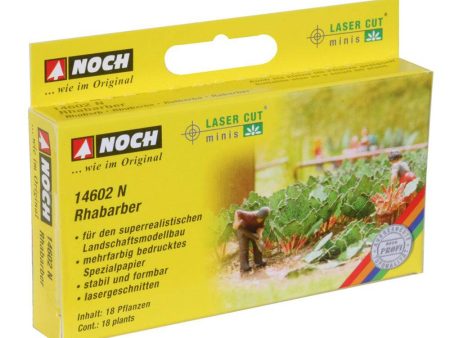 N Laser Cut Mini Rhubarb (18 Plants) For Cheap