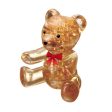 3D Crystal Puzzle: Brown Teddy Bear 41pc Discount