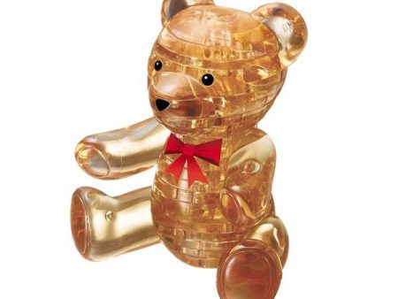 3D Crystal Puzzle: Brown Teddy Bear 41pc Discount