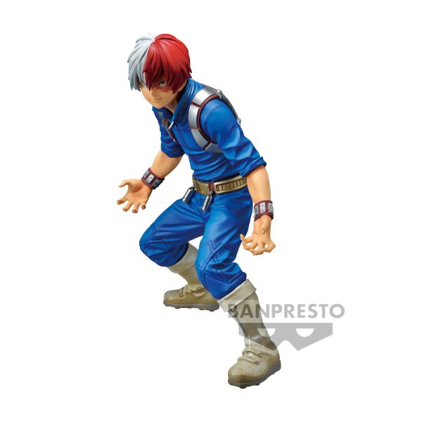 MY HERO ACADEMIA BANPRESTO CHRONICLE SUPER MASTER STARS PIECE THE SHOTO TODOROKI Hot on Sale