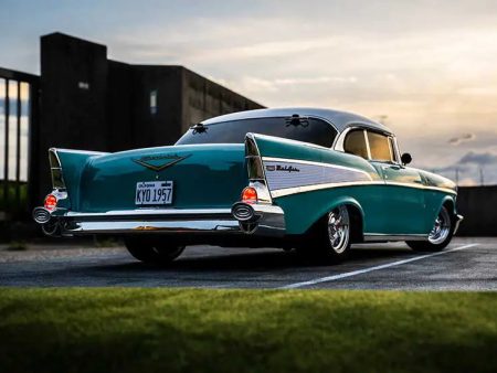 1 10 EP 4WD Fazer Mk2 1957 Chevy Bel Air Coupe Tropical Turquoise Supply