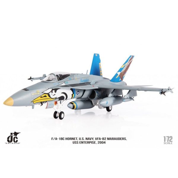 1 72 F A18C Hornet U.S. NAVY VFA82 Marauders 2004 Online Hot Sale