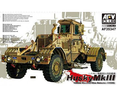 AF35347 1 35 Husky Vehicle Mounted Mine Detector Mk III Plastic Model Kit Hot on Sale