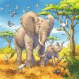 3x49pc Wild Animals Puzzle Sale