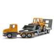 Low Loader with Front Loader Online now