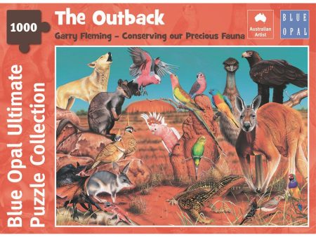 1000pc Fleming  The Outback Cheap