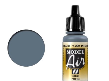 Vallejo Model Air Intermediate Blue 17 ml Online Hot Sale