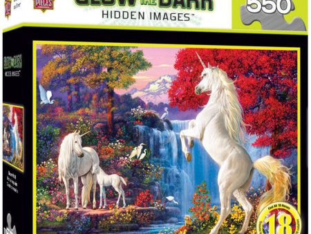 550pc Hidden Images Dream World  Glow in the Dark Online now