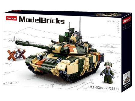 Model Bricks 758pc T90MS Battle Tank Discount