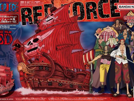 50640241 ONE PIECE GRAND SHIP COLLECTION RED FORCE New Item Tentative Fashion