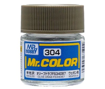 Mr Color Semi Gloss Olive Drab FS34087 For Sale