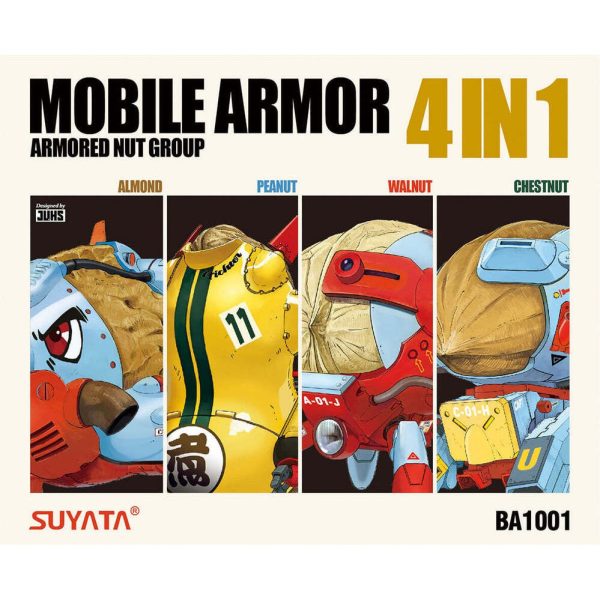 BA1001 Mobile Armor  Armored Nut Group Plastic Model Kit Cheap