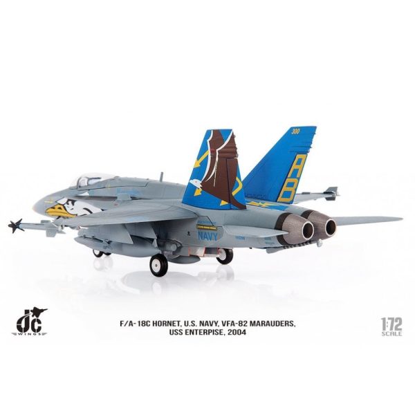 1 72 F A18C Hornet U.S. NAVY VFA82 Marauders 2004 Online Hot Sale