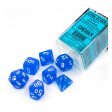 Frosted Blue White 7Die Set Sale