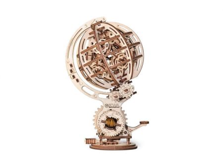 00072 Kinetic Globe Wooden Model Cheap