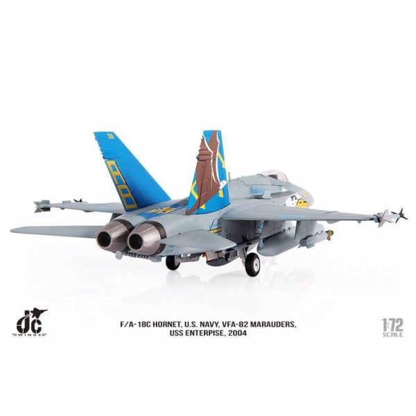 1 72 F A18C Hornet U.S. NAVY VFA82 Marauders 2004 Online Hot Sale