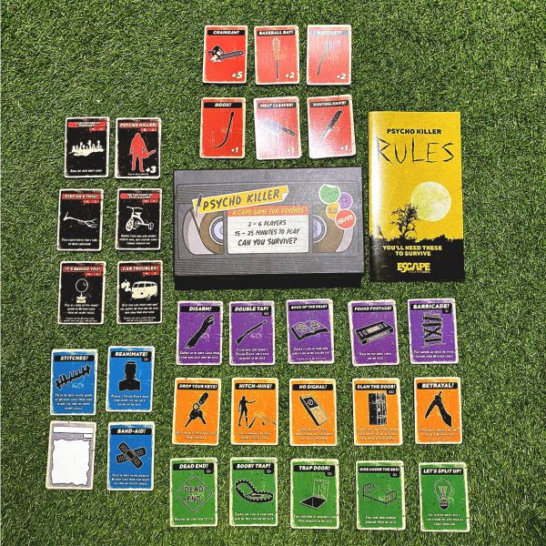 Psycho Killer A Card Game For Psychos Fashion