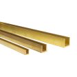 UC2 Brass U Channel 1.5 x 1.5 x 1.5 x 305mm on Sale