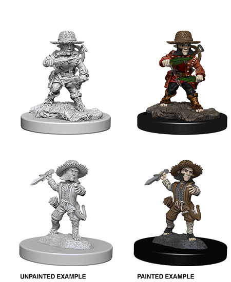 PF Unpainted Miniature Male Halfling Rogue Sale