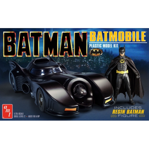 1107M 1 25 Batman 1989 Batmobile w Resin Batman Figure Plastic Model Kit Online now