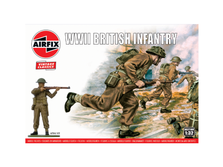 1 32 WWII BRITISH INFANTRY on Sale