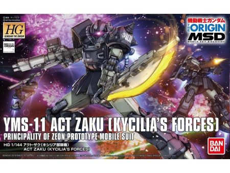 1 144 HG ACT Zaku (Kycilias Forces) Discount