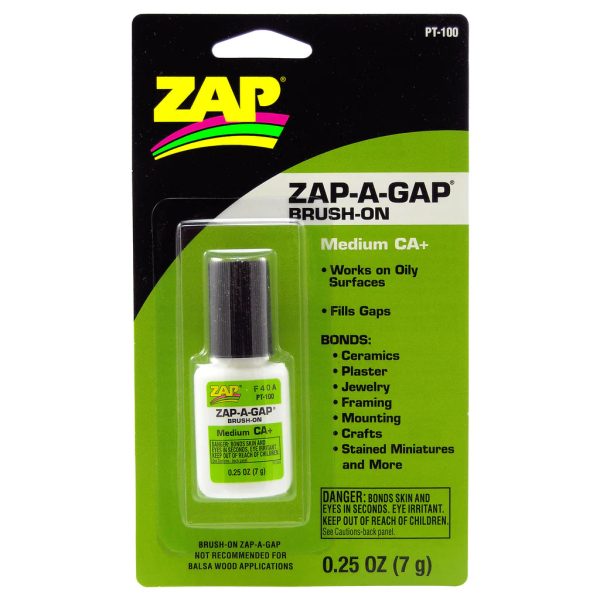 ZAP PT100 1 4 OZ. GREEN BRUSHON CARDED Supply