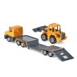 Low Loader with Front Loader Online now