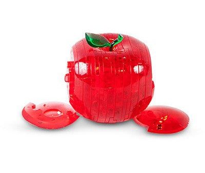 3D Crystal Puzzle: Red Apple For Cheap