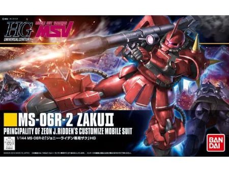 1 144 HGUC MS06R2 ZAKU II JOHNNY RIDDEN CUSTOM Fashion