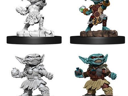 PF Unpainted Miniature Female Goblin Alchemist For Sale